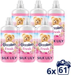 Coccolino Fresh Silk Lily 6×1, 403 l (61 mosás) (6x8720181929991)