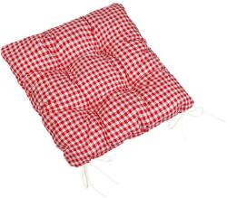BellaTEX Ülőpárna BERTA 41/609 steppelt, 40 × 40 cm, piros (11073)