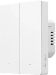 SONOFF Întrerupător inteligent, încastrat, Sonoff ZBM5-2C-80W SwitchMan Zigbee Smart Wall Switch, 2 canale, 10A, Zigbee , Al (6920075743043)