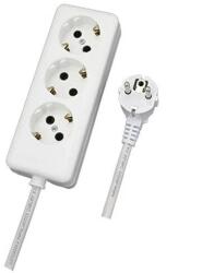 Dablerom Prelungitor Dablerom 31-5330, 3 prize Schuko, 3m, alb (31-5330)