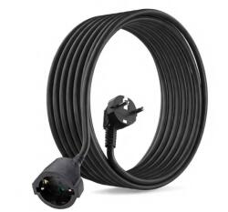 Dablerom Prelungitor Schuko Dablerom 31-41515, 1 stecher - 1 cupla, 15m, negru (31-41515)