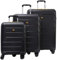 Caterpillar Set 3 trollere CATERPILLAR Cargo Venture, 35L, 59L, 92L, ABS - black (CAT-84922-01) - vexio Valiza
