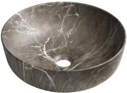 SAPHO RONDEA 41 cm pultra ültethető kerámiamosdó, breccia mramor AR445BM (AR445BM)