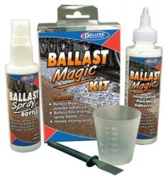 Deluxe Materials Lipici pulbere Ballast Magic pentru model. căi ferate (set) (DM-AD76)