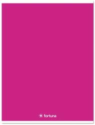 Fortuna Füzet kockás FORTUNA Monocolor A/5 32 lapos 27-32 magenta 01.08668 (01.08668)