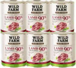  Wild Farm WILD FARM PURE MONO Bárány Puppy 6x800g monoprotein kutyatáp