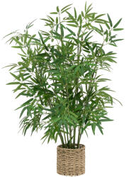 Brius Bambus artificial Atmosphera cu ghiveci din material natural, 100 cm, verde (JJ-198205)