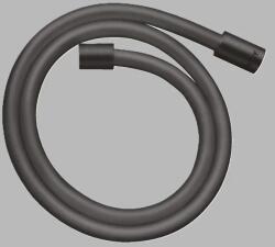AXOR Furtun de dus, cu efect metalic 2.00 m, cu piulite cilindrice, antracit periat (Brushed Black Chrome), Axor Starck 28284340 28284340 (28284340)