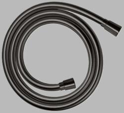 AXOR Furtun de dus, cu efect metalic 1.25 m, cu piulite conice, antracit periat (Brushed Black Chrome), Axor Starck 28622340 28622340 (28622340)