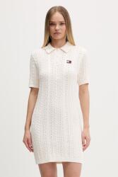 Tommy Hilfiger rochie tricotată din bumbac PPY2-SUD1BZ_01X (DW0DW22591)