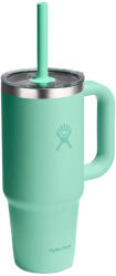 Hydro Flask Cană termo 24 OZ Travel Tumbler Clear Lid Mermaid Green
