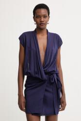 PINKO rochie petrecută cu vâscoză PPY2-SUD11T_44X (106844.A3B2)