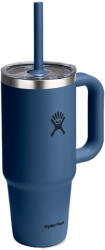 Hydro Flask Cană termo 24 OZ Travel Tumbler Clear Lid Harbor Blue
