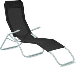 AGA Șezlong de grădină Aga SIESTA Negru (MR4250-Black nebo MC372171S)