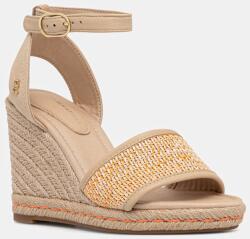 Tommy Hilfiger sandale HIGH WEDGE ESPAD RAFFIA PPY2-OBD02M_80A (FW0FW09471)