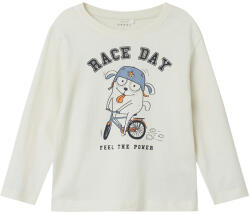 NAME IT băiat cu mânecă lungă T-shirt crem (13E527)