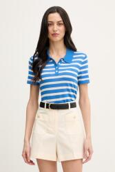 Tommy Hilfiger polo tricotat pentru femei, cu amestec de mătase PPY2-SWD0HG_55X (WW0WW48503)