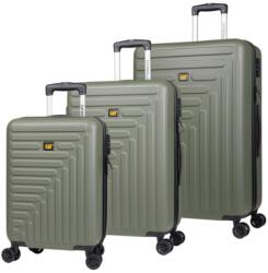 Caterpillar Set 3 trollere CATERPILLAR Rockford, 35L, 59L, 92L, ABS - olive (CAT-84683-551) - pcone Valiza