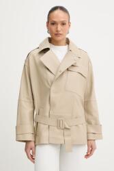 HUGO BOSS trenci scurt pentru femei, din piele Satila PPY2-KUD02F_08X (50554146)