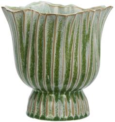 Madam Stoltz mască pentru ghiveci decorativă din gresie 20 x 19 cm 99KK-DOU075_MLC (HY25401.20)