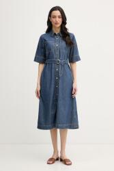 Tommy Hilfiger rochie evazată din denim PPY2-SUD1CK_59X (WW0WW50622)