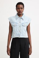 BOSS Orange vestă pentru femei, din denim C VEST 1.0 PPY2-KUD0L5_55X (50561036)