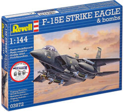 Revell Kit de pornire Avion 73972 - F-15E Strike Eagle și bombe (1: 144)