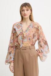 GUESS bluză cu volane pentru femei PAISLEY PPY2-BDD028_22X (W6PH0G.WP691)