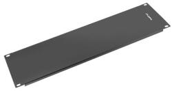 Lanberg 19" 3U takaró panel, fekete (AK-1404-B) - wincity