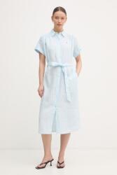 Tommy Hilfiger rochie de vară din in PPY2-SUD1CH_05X (WW0WW49641)