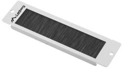 Lanberg 10" fésűs kábel átvezető, szürke (AK-1104-S) - wincity