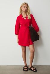 MEDICINE rochie evazată cu amestec de in ZPY2-SUD074_33X (RS26-SUD074)