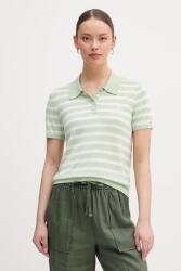 Tommy Hilfiger polo tricotat pentru femei, cu amestec de mătase PPY2-SWD0HG_07X (WW0WW48503)