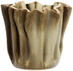 Madam Stoltz mască pentru ghiveci decorativă din gresie 18 x 17 cm 99KK-DOU073_12X (HY25231.18)