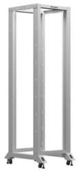 Lanberg 19" 42U 600x800 szabadon álló rack keret, szürke (OR01-6842-S) - wincity