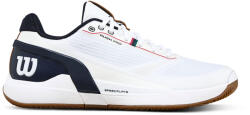 Wilson Rush PRO 5 Clay White/Navy Blazer Férfiteniszcipő EUR 43 1/3