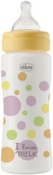 Chicco Perfect Easy Cumisüveg 330ml Gyors Szilikon Áramlással Fiúknak 4 Hónapos Kortól - Nagyobb Étkezésekhez