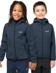 Jack Wolfskin softshell gyerek FOURWINDS JACKET KIDS - sötétkék 140