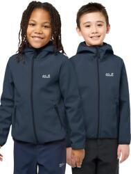 Jack Wolfskin softshell gyerek FOURWINDS JACKET KIDS - sötétkék 164
