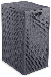 Curver Coș de rufe gri închis din plastic reciclat 60 l Kaya - Curver