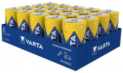 VARTA INDUSTRIAL Alkaline LR14/20S 4014 1, 5V tartós C baby elem (Varta-Industrial-LR14-20S-4014)