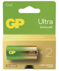 GP Batteries ULTRA Alkaline LR14/2 G-TECH B02312 1, 5V tartós C baby elem (GP-Ultra-LR14-2C-B02312)