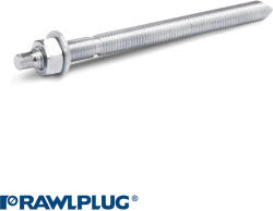 Rawlplug RAWL R-STUDS-16190 menetes szár 5.8, hatlap végű, horganyzott - M16x190 (R-STUDS-16190)