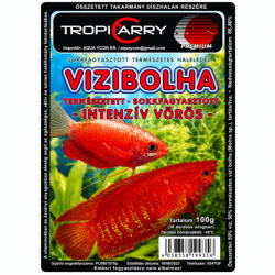  TropiCarry Vízibolha (intenzív vörös) | Fagyasztott prémium Daphnia díszhalak részére - 100 g / 30 adag