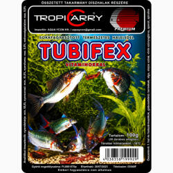  TropiCarry Tubifex | Fagyasztott prémium csővájó féreg díszhalak részére - 100 g / 30 adag