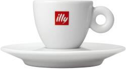 illy eszpresszó csésze és csészealj fehér 60 ml