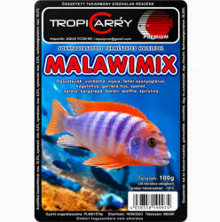  TropiCarry Malawimix | Fagyasztott prémium keverék afrikai sügérek részére - 100 g / 30 adag