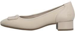 RIEKER Pantofi dama, Rieker, 43453-62-Bej, casual, piele naturala, cu toc, bej (Marime: 39)