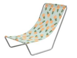  Sezlong pliabil de plaja SAND PINEAPPLE, colorat