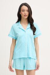 DKNY kétrészes pizsama női viszkózzal - kék XS - answear - 26 990 Ft